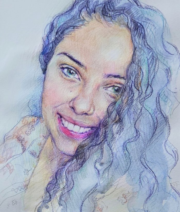 Portrait by Victoria Rose